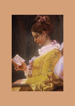 A Young Girl Reading